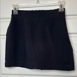 Abercrombie & Fitch Classic Black Mini Skort